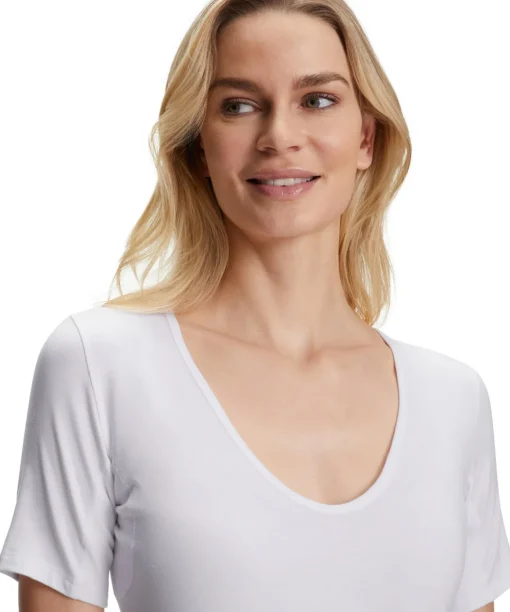 Damen T-Shirt V-Ausschnitt Climate Control