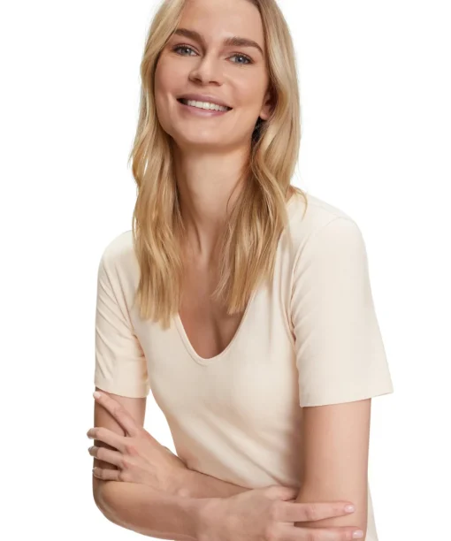 Damen T-Shirt V-Ausschnitt Climate Control