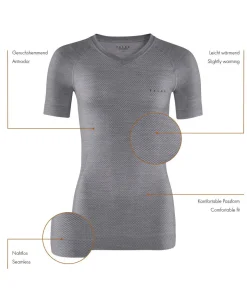Damen T-Shirt Wool-Tech Light