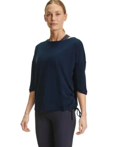 Damen Yoga Sweat U-Boot-Ausschnitt