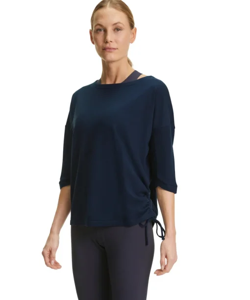 Damen Yoga Sweat U-Boot-Ausschnitt
