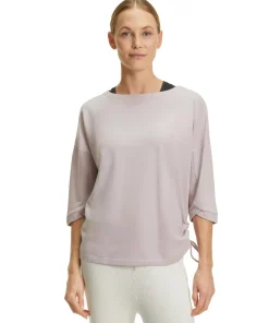 Damen Yoga Sweat U-Boot-Ausschnitt