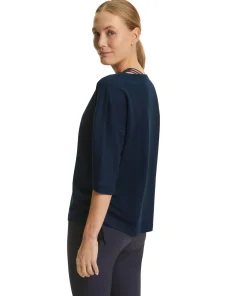 Damen Yoga Sweat U-Boot-Ausschnitt