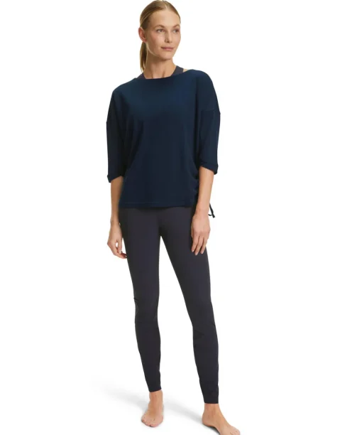 Damen Yoga Sweat U-Boot-Ausschnitt