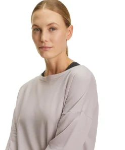 Damen Yoga Sweat U-Boot-Ausschnitt