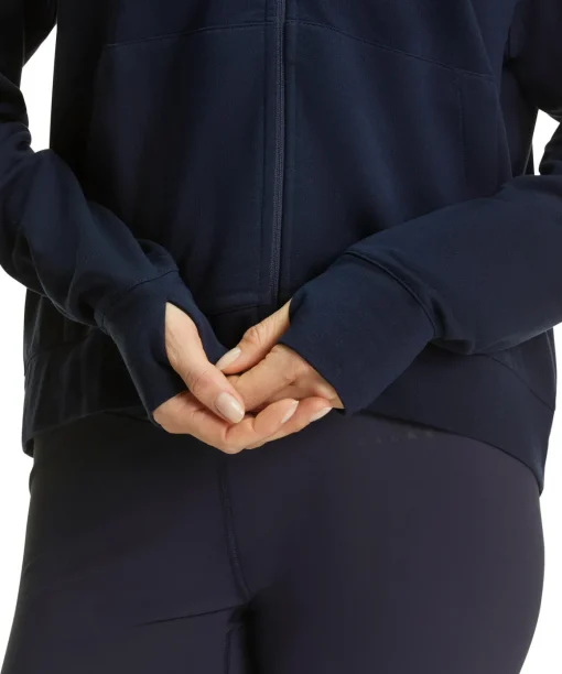 Damen Zip-Jacke Kapuze