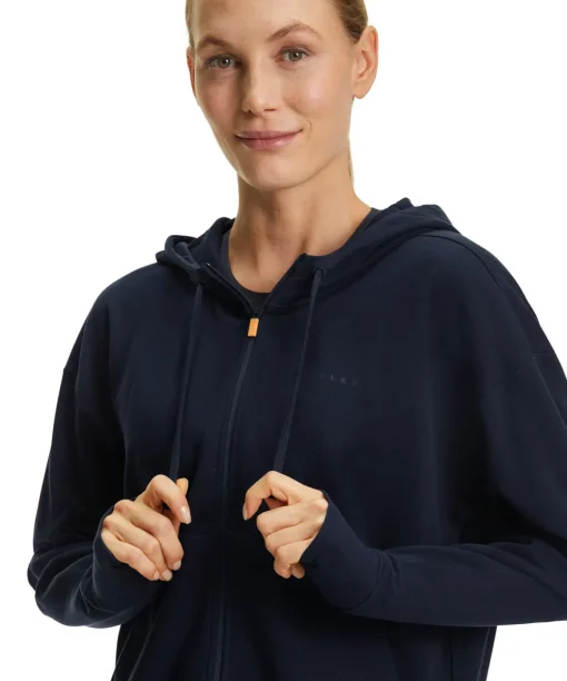 Damen Zip-Jacke Kapuze