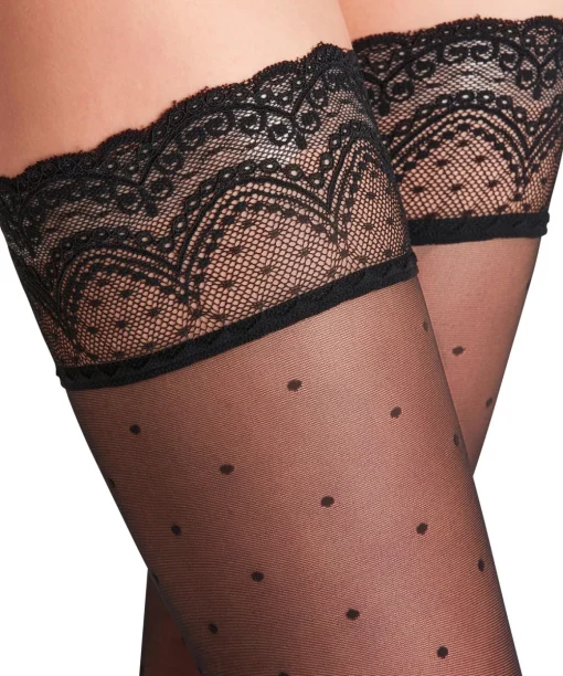 Dot 15 Den Damen Stay Ups
