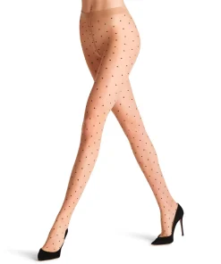 Dot Bicolor 15 Den Damen Strumpfhose