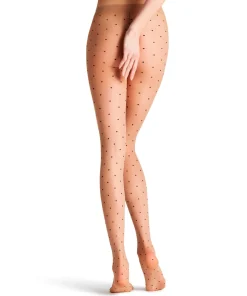 Dot Bicolor 15 Den Damen Strumpfhose