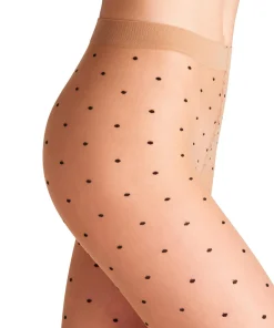 Dot Bicolor 15 Den Damen Strumpfhose