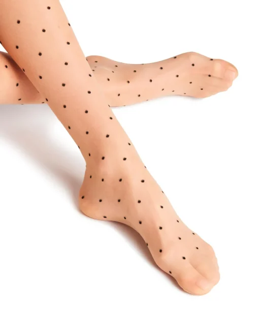 Dot Bicolor 15 Den Damen Strumpfhose