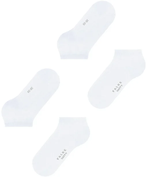 Happy 2-Pack Damen Sneakersocken