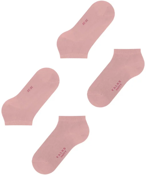 Happy 2-Pack Damen Sneakersocken