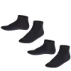 Happy 2-Pack Kinder Sneakersocken