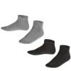 Happy 2-Pack Kinder Sneakersocken