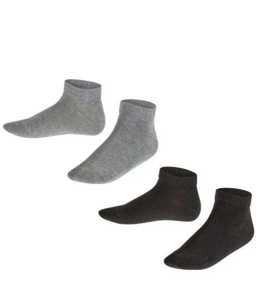 Happy 2-Pack Kinder Sneakersocken