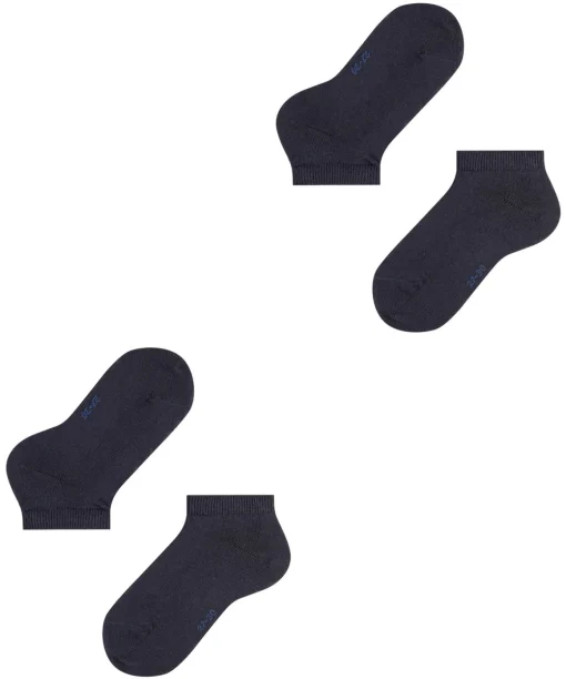 Happy 2-Pack Kinder Sneakersocken