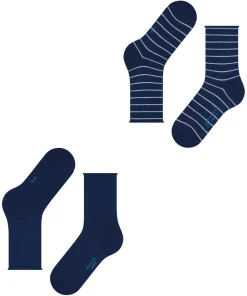 Happy Stripe 2-Pack Damen Socken