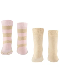 Happy Stripe 2-Pack Kinder Socken
