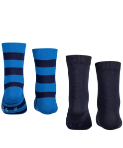Happy Stripe 2-Pack Kinder Socken
