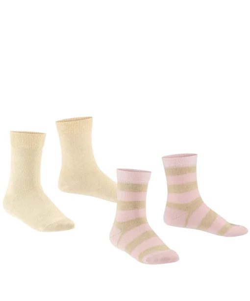 Happy Stripe 2-Pack Kinder Socken