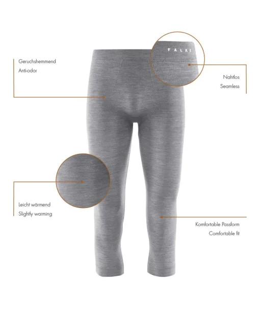 Herren 3/4 Tights Wool-Tech Light