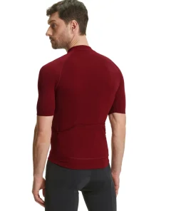 Herren Biking T-Shirt Collegekragen