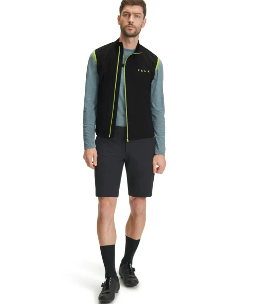 Herren Biking Weste Stehkragen