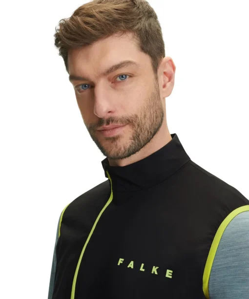 Herren Biking Weste Stehkragen