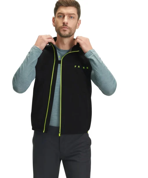 Herren Biking Weste Stehkragen
