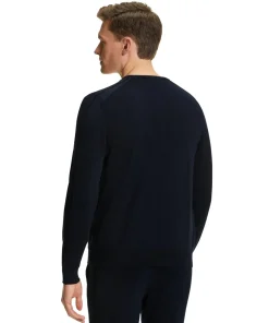 Herren Cardigan Collegekragen