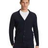 Herren Cardigan Reverskragen
