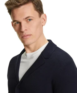 Herren Cardigan Reverskragen