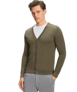 Herren Cardigan V-Ausschnitt