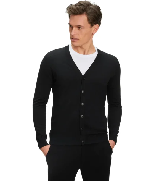 Herren Cardigan V-Ausschnitt
