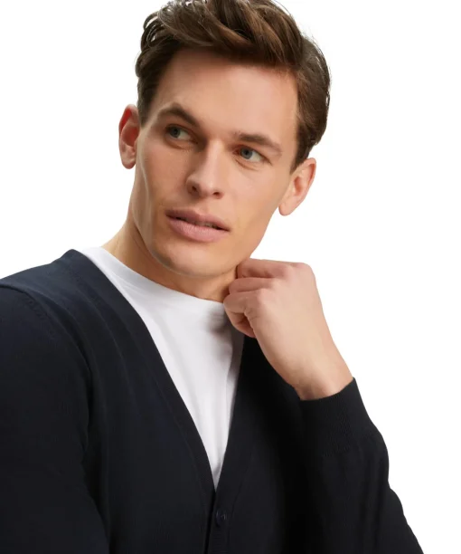 Herren Cardigan V-Ausschnitt