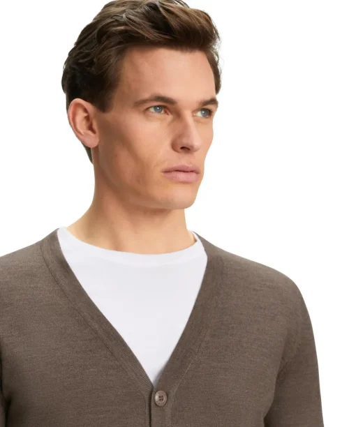Herren Cardigan V-Ausschnitt