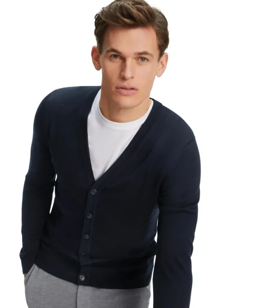 Herren Cardigan V-Ausschnitt