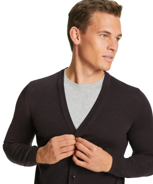 Herren Cardigan V-Ausschnitt