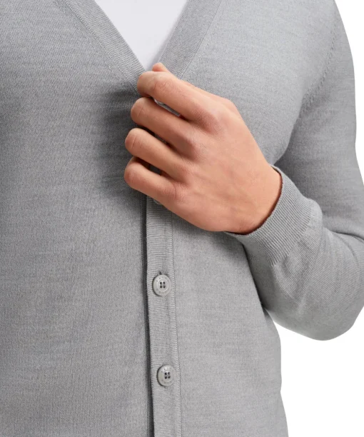 Herren Cardigan V-Ausschnitt