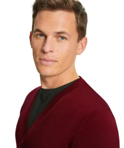 Herren Cardigan V-Ausschnitt