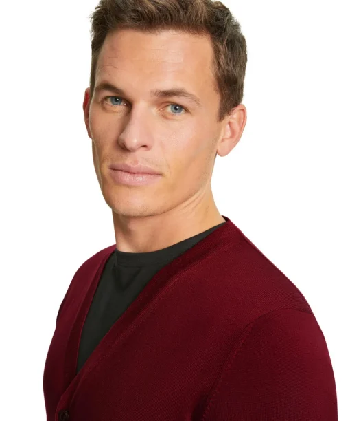 Herren Cardigan V-Ausschnitt