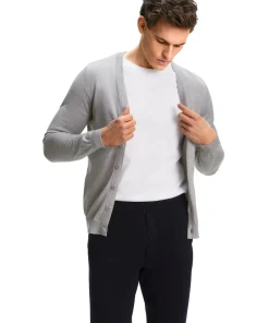 Herren Cardigan V-Ausschnitt