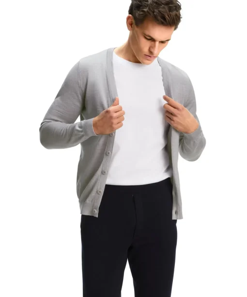 Herren Cardigan V-Ausschnitt