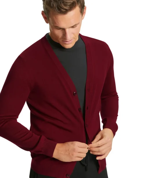 Herren Cardigan V-Ausschnitt