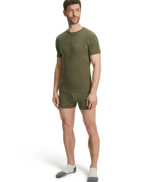 Herren Kurzarmshirt Wool-Tech Light