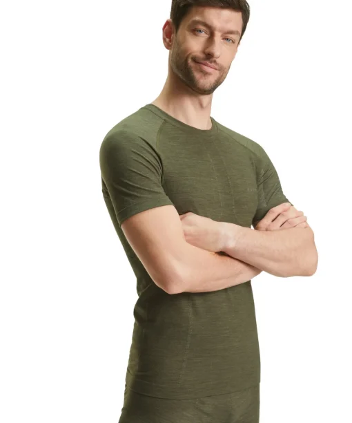 Herren Kurzarmshirt Wool-Tech Light