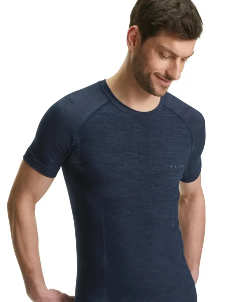 Herren Kurzarmshirt Wool-Tech Light