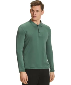 Herren Langarmshirt Polo